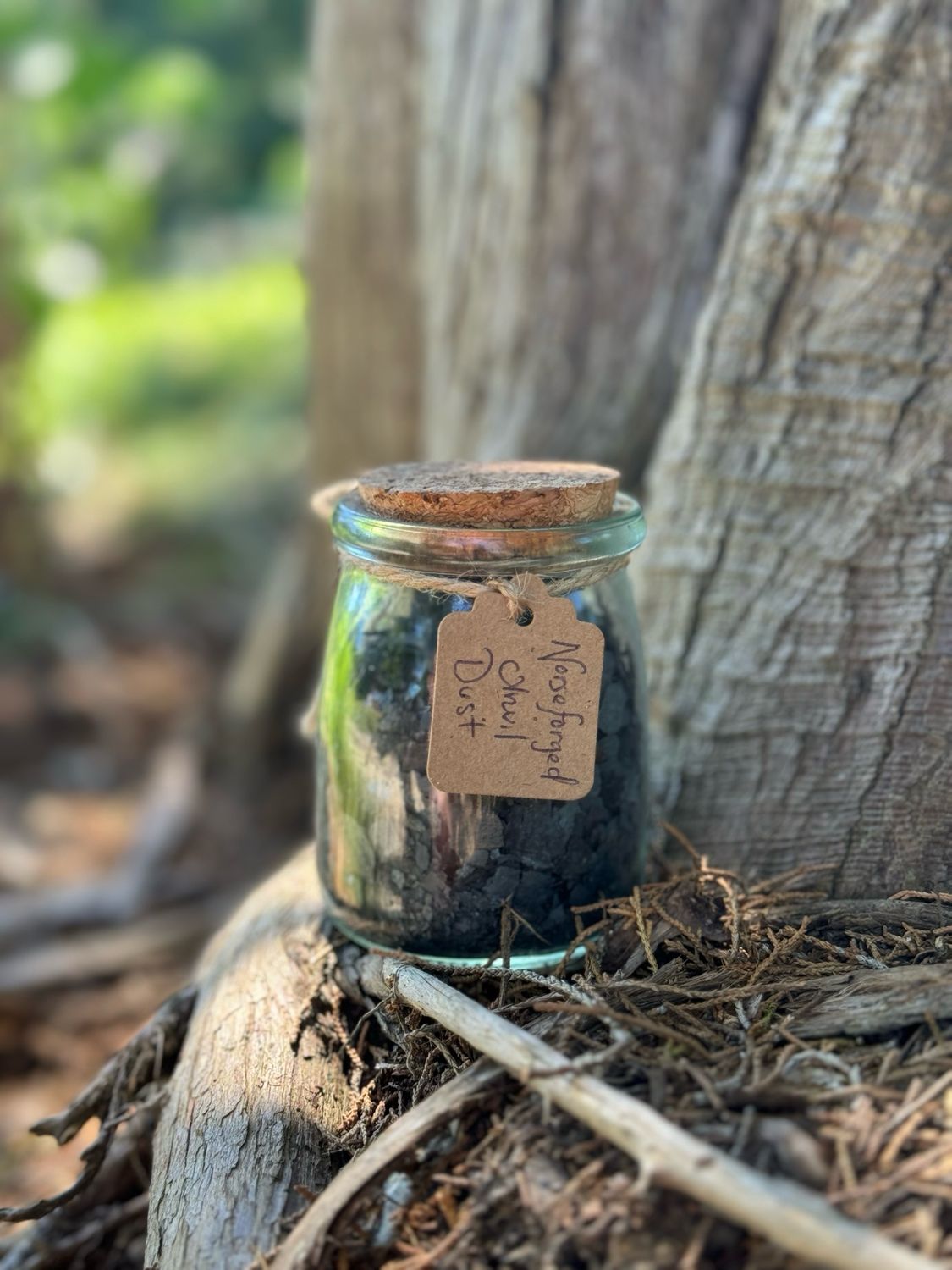 6oz Jar Of Anvil Dust From Trillion Layer Sword