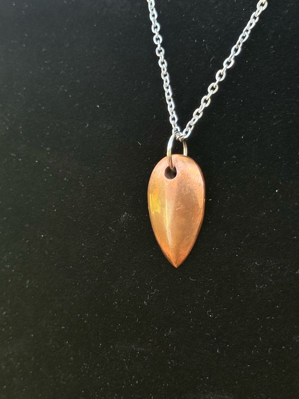 Copper Dragon Scale Necklace