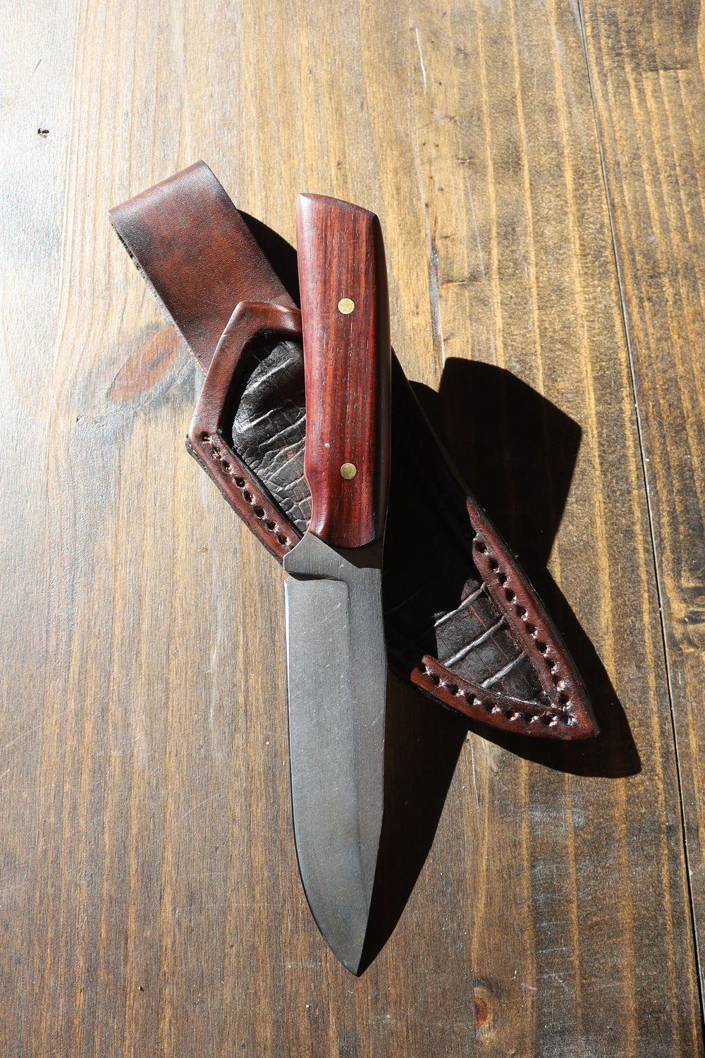 1095 Orange Field Knife