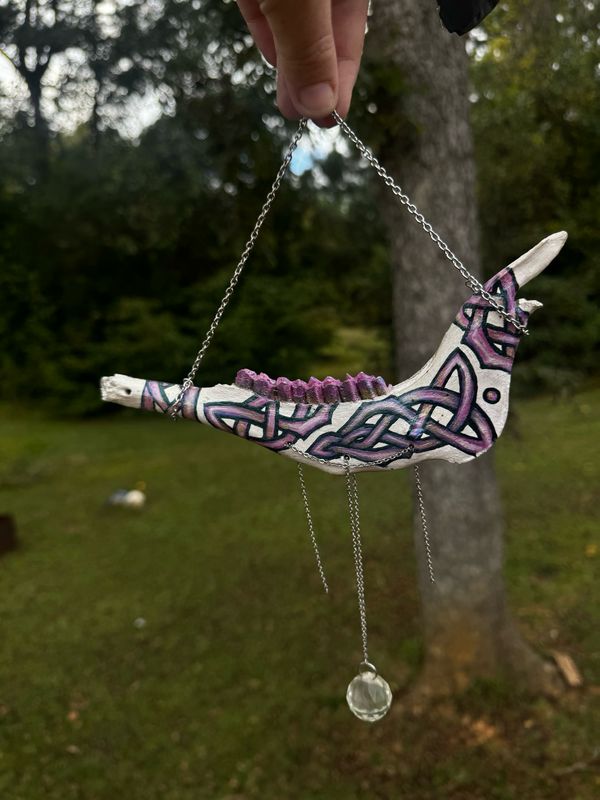 Celtic knot Jaw Bone Sun Catcher