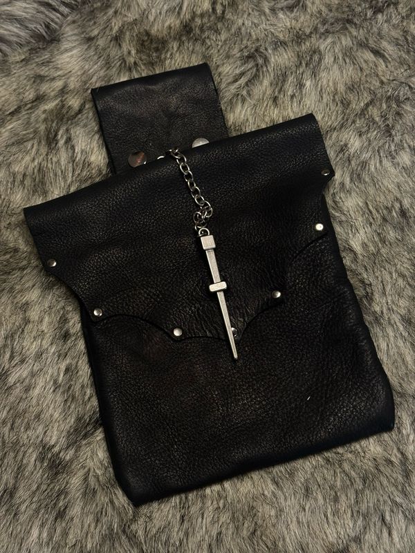 Deer Leather Vampire Pouch