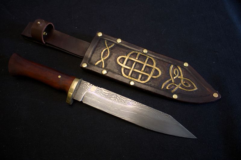 Maiden Hair Damascus Saex