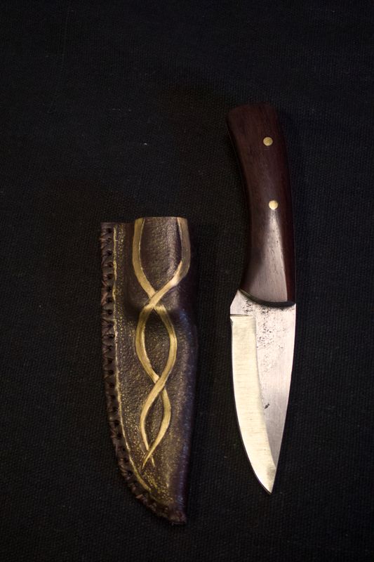 Drop Point Pouch Knife