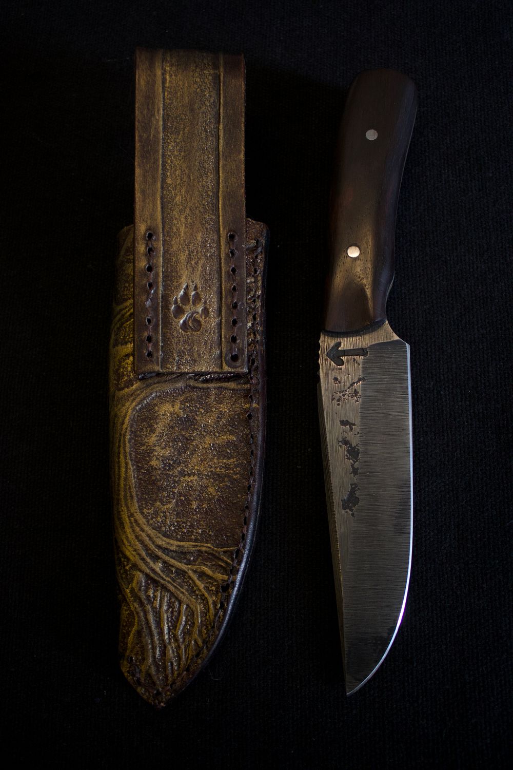 Clip Point Tree Sheath