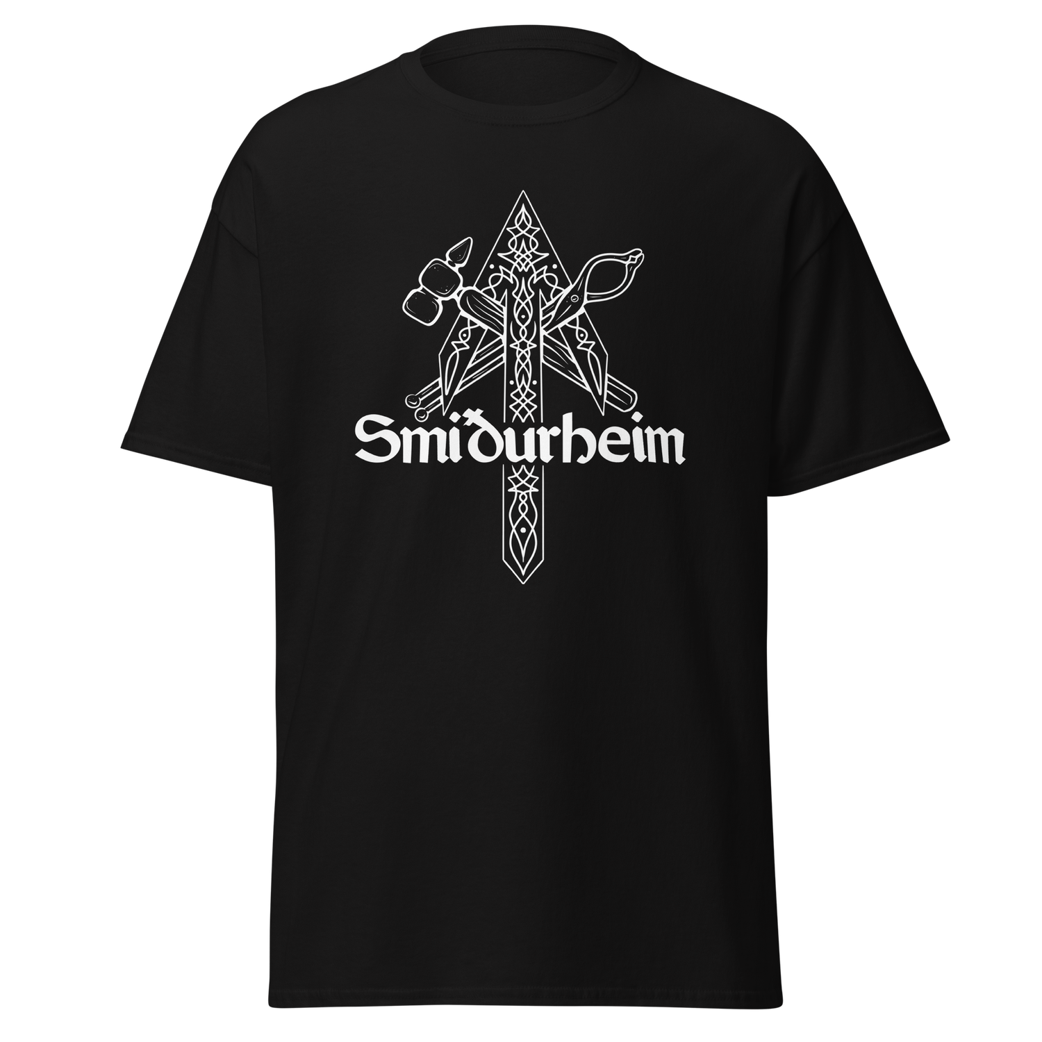Smidurheim Shirt Black / Green / Gray