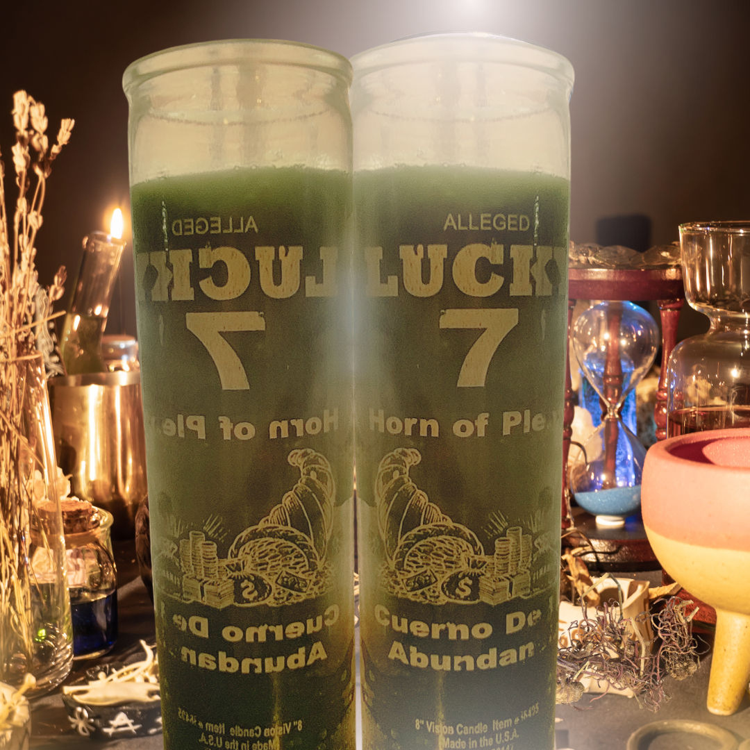 Lucky $even Money Candle