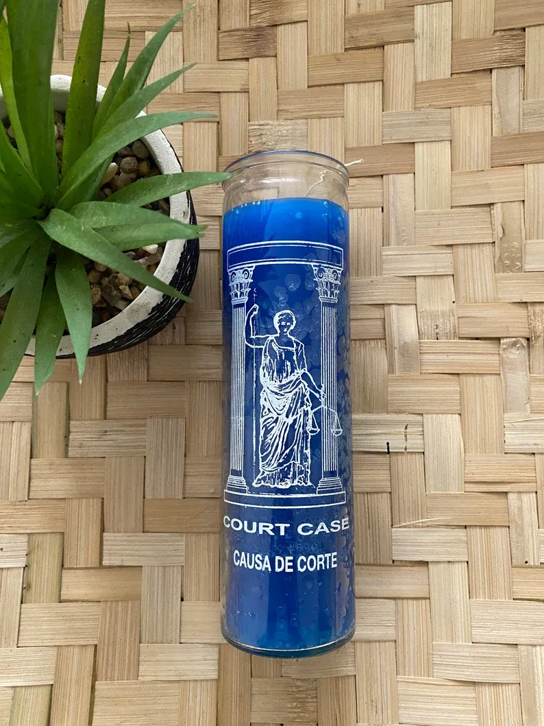 Court Case Candle