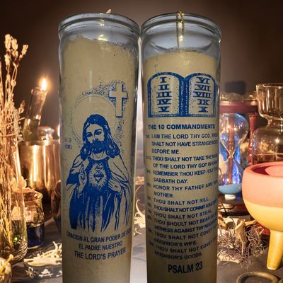 Psalms 23 Candle