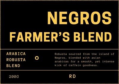 Negros Farmer's Coffee Blend 1 Kilo
