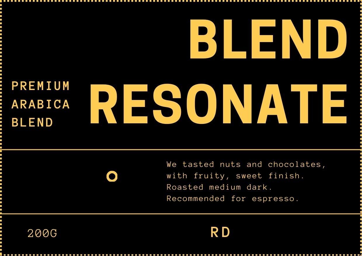 1KG Resonate Signature Coffee Blend