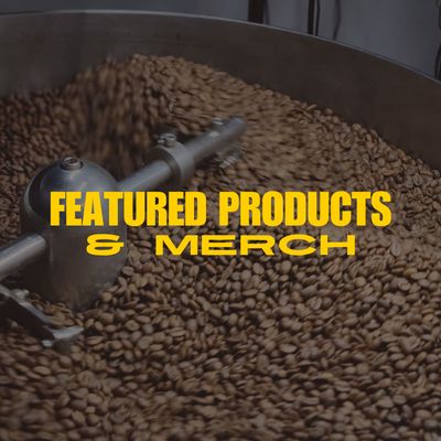 FEATURED PRODUCTS &amp; MERCH