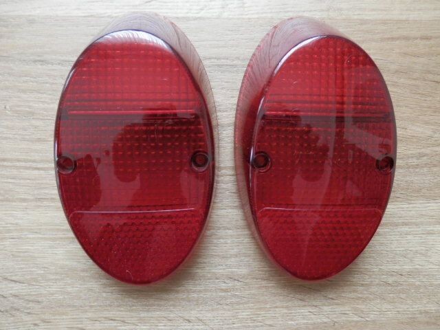 Achterlichtlens rood/rood USA.
