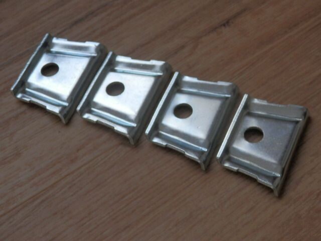 Borgklemmen benzinetank, set 4 stuks.