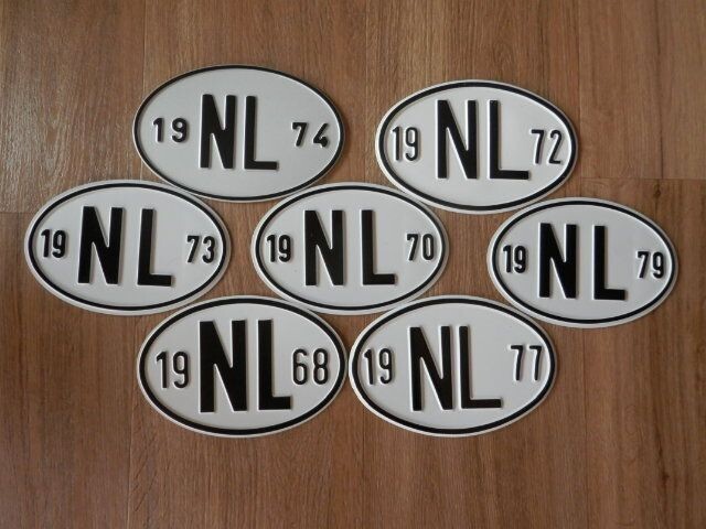 Bouwjaarplaatje NL 1973