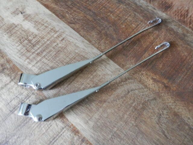 Chroom ruitenwisserarm set vanaf 08-1969 tot 1972.