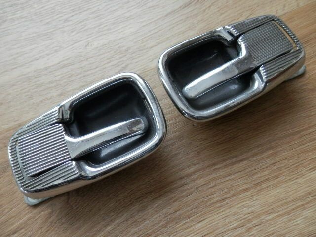 Deurgreep binnen, set, chroom
