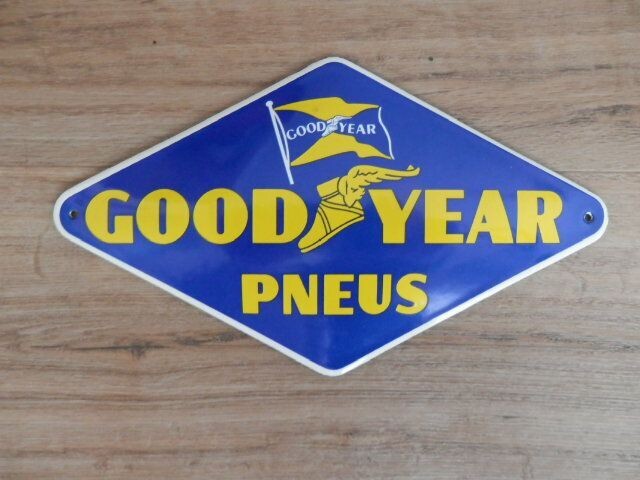 Emaille schildje Good Year