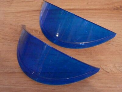 Koplampwimpers kunststof, blauw