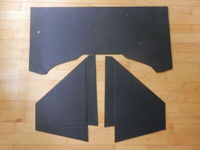 Motorruimte isolatie, 3 delig voor Kever Limousine Motorruimte isolatie, 3 delig voor Kever Limousine