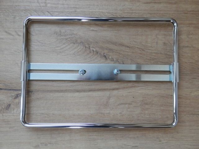 Nummerplaathouder vierkant, 27,5 x 19,5 cm
