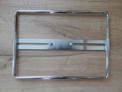 Nummerplaathouder vierkant, 27,5 x 19,5 cm