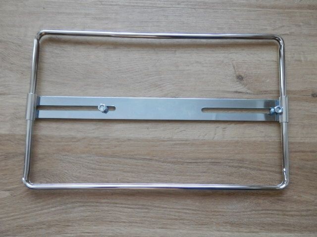 Nummerplaathouder vierkant, 34 x 21 cm