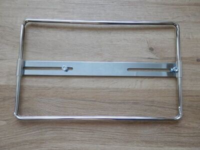 Nummerplaathouder vierkant, 34 x 21 cm