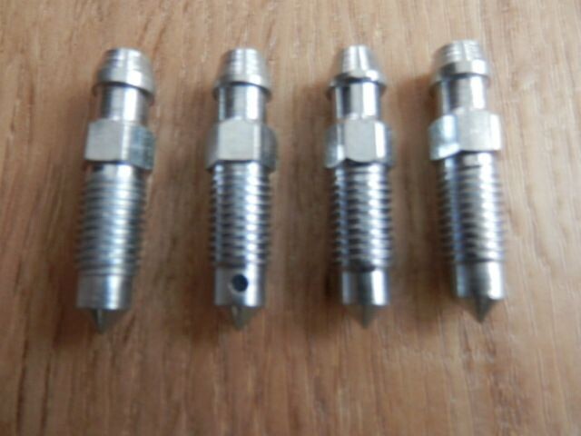 Ontluchtingsnippel M6, set 4 stuks