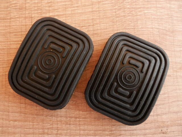Pedaalrubber rem en koppeling