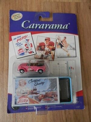 Pepsi Cola Kever roze, Cararama, Limited Tin Box Edition