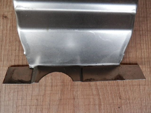 Reparatie deel B-stijl links onder