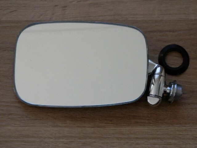 Spiegel links na 08-1965, RVS, Karmann Ghia