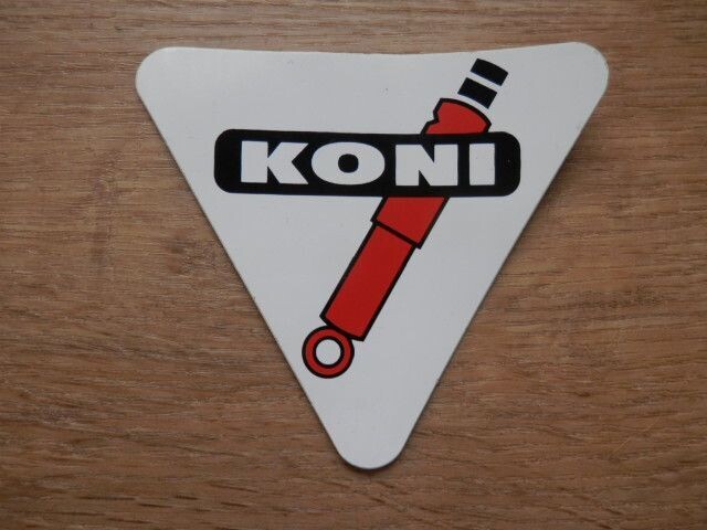 Sticker KONI schokdemper