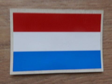 Sticker Nederlands vlag