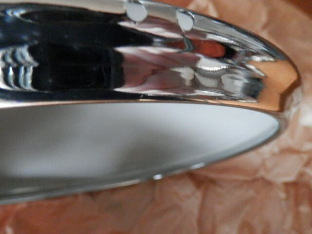 Wieldeksel bol met logo, 5-gats velg, NOS