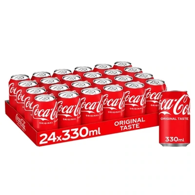 24x Coke Original 330ml Cans