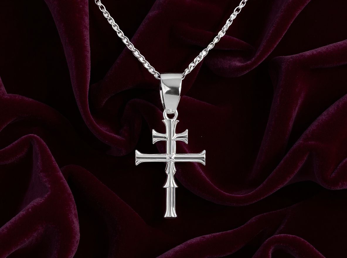 Krst Svetog Jovana - Serbian Orthodox Cross Pendant