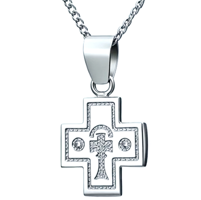 Ostroski Krst -Serbian Orthodox Cross Pendant