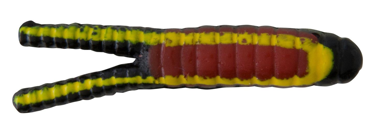 022021553686 (Johnson Beetle Spin 1/16oz Blk Yellow Str/Rd Belly)