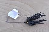 023633002029 (Lunker Lure Original 1/2 Black/Silver Blade)