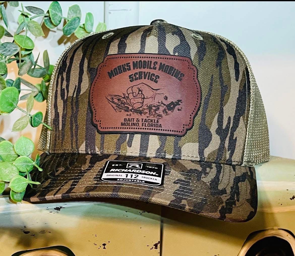Marks Mobile Marine Service Bait &amp; Tackle BOTTOMLAND Richardson 112 HAT