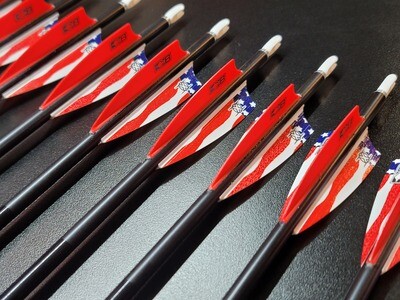 Custom Fletched Arrows for NASP®