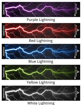 Lightning Arrow Wraps (Qty. 14)