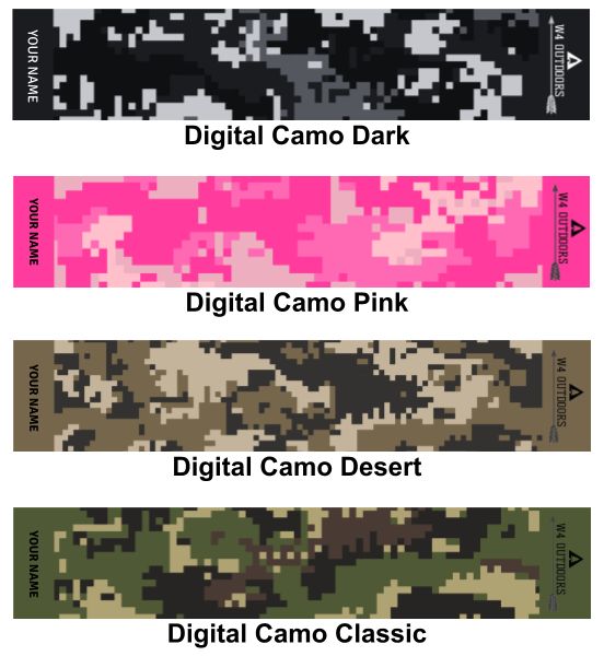 Digital Camo Arrow Wraps (Qty. 14)