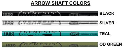 NASP® Custom Fletched Arrows (Qty 12)