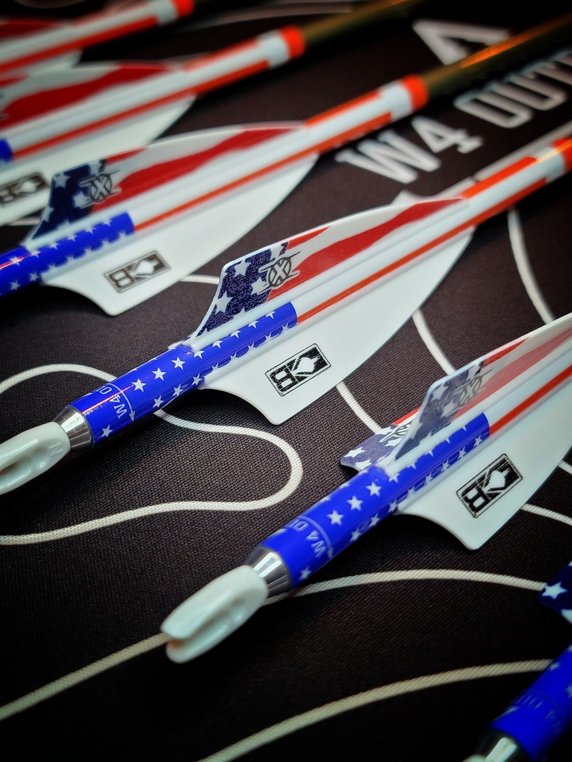 NASP® Custom Vinyl Wrapped Arrows (Qty 6)