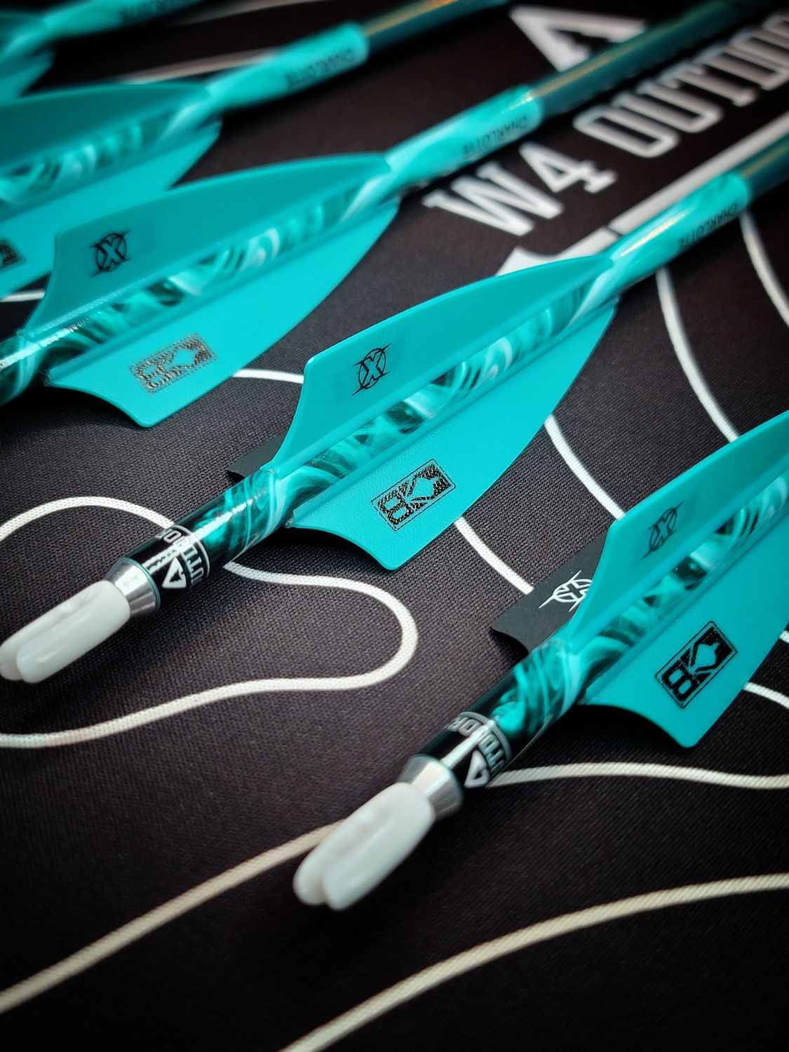 NASP® Custom Vinyl Wrapped Arrows (Qty 12)