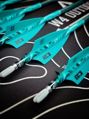 NASP® Custom Vinyl Wrapped Arrows (Qty 12)