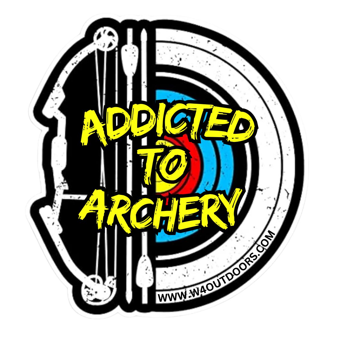 Addicted to Archery Decal