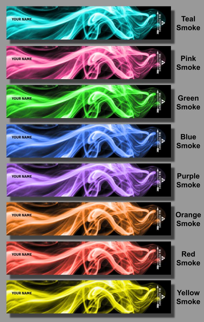 Smoke Arrow Wraps (Qty. 14)